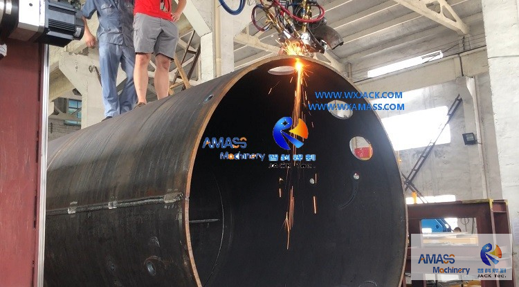 Máy cắt ống CNC lớn 7 trục 2500/12 ngọn lửa và plasma